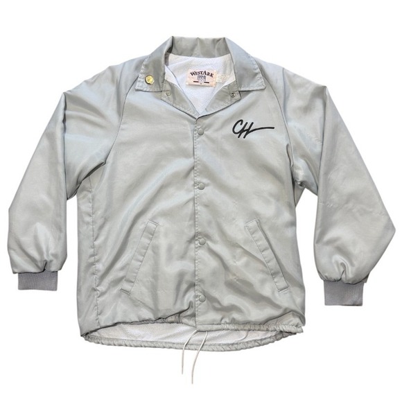 Westark Other - Vintage 90s Westark USA Gray Crabtree-Harmon School Bus Graphic Coaches Jacket